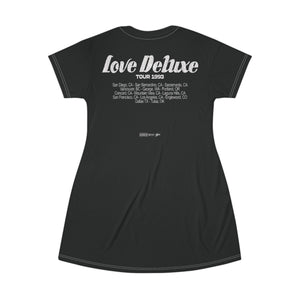 Vintage Sade Love Deluxe T-Shirt Dress | Retro Concert Tee | Casual Chic Fashion