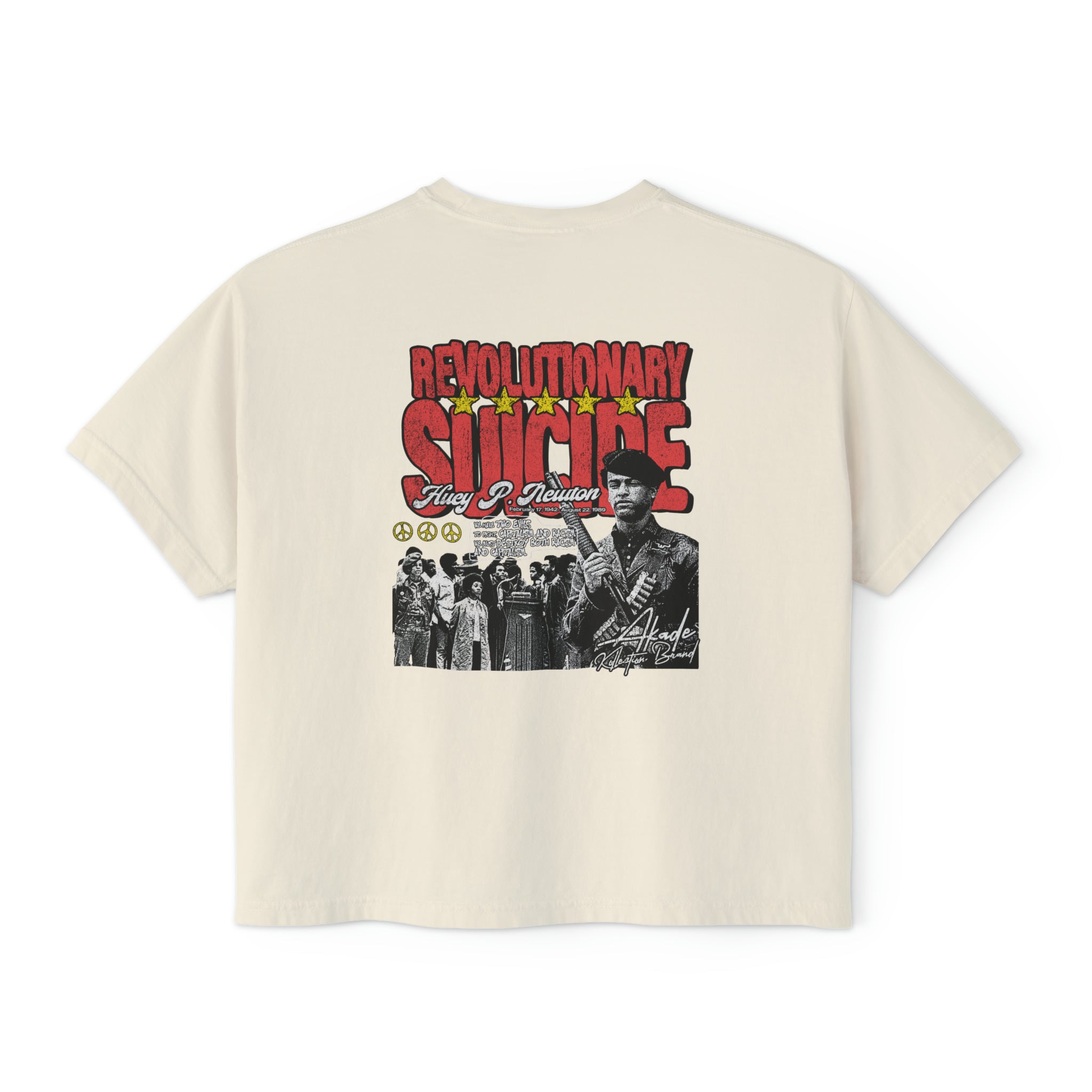 WOMEN'S REVOLUTIONARY SUICIDE BOXY TEE