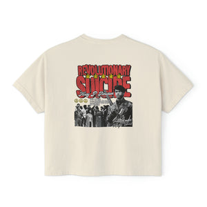 WOMEN'S REVOLUTIONARY SUICIDE BOXY TEE