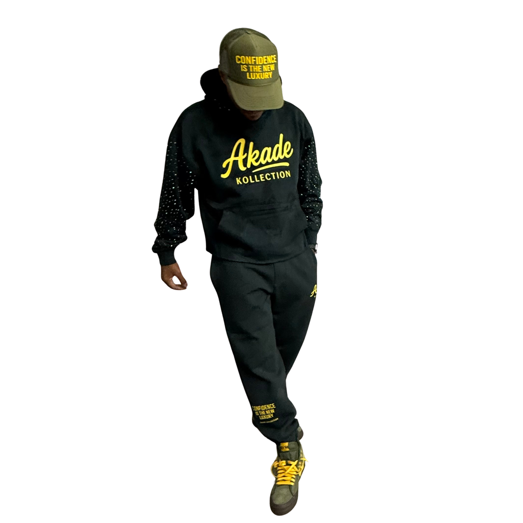 Akade Kollection “Confidence Is The New Luxury” Heavyweight 2-Piece Fleece Sweatsuit (450 GSM)