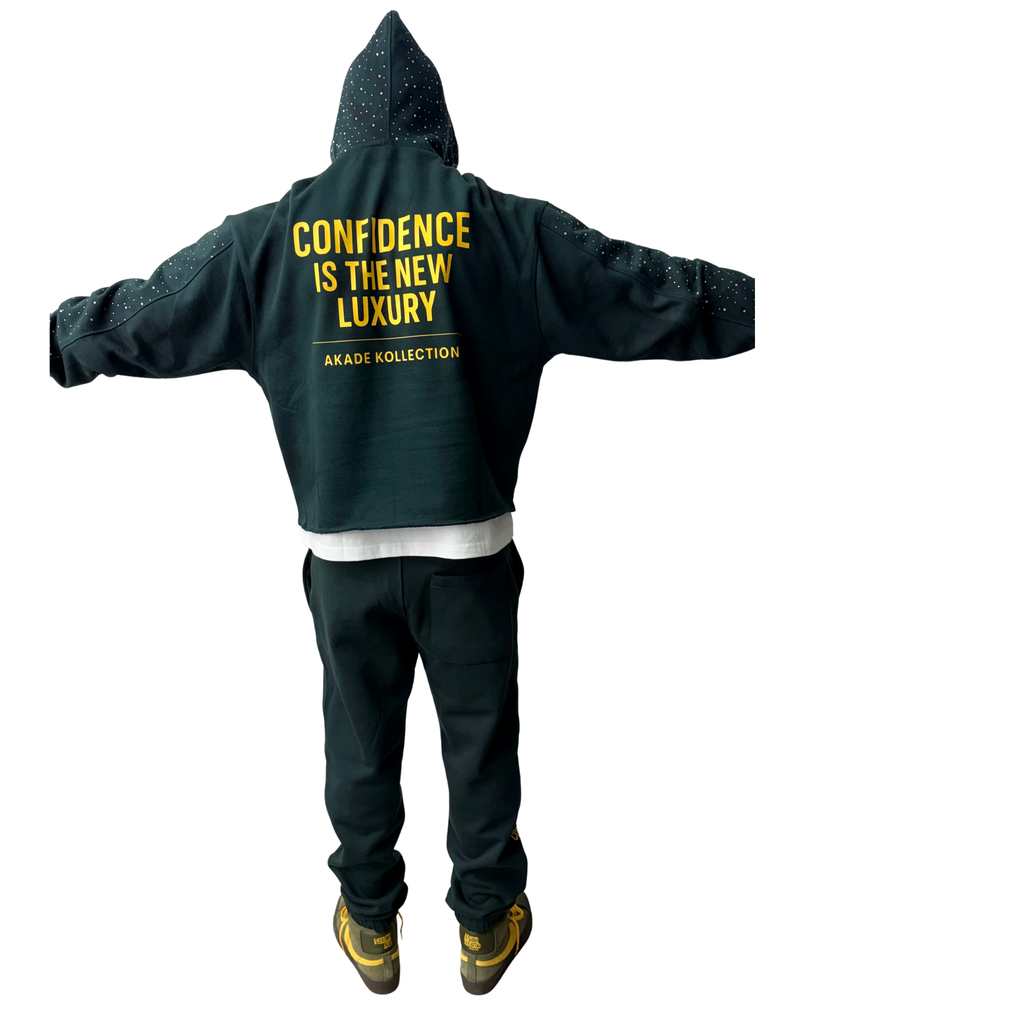 Akade Kollection “Confidence Is The New Luxury” Heavyweight 2-Piece Fleece Sweatsuit (450 GSM)