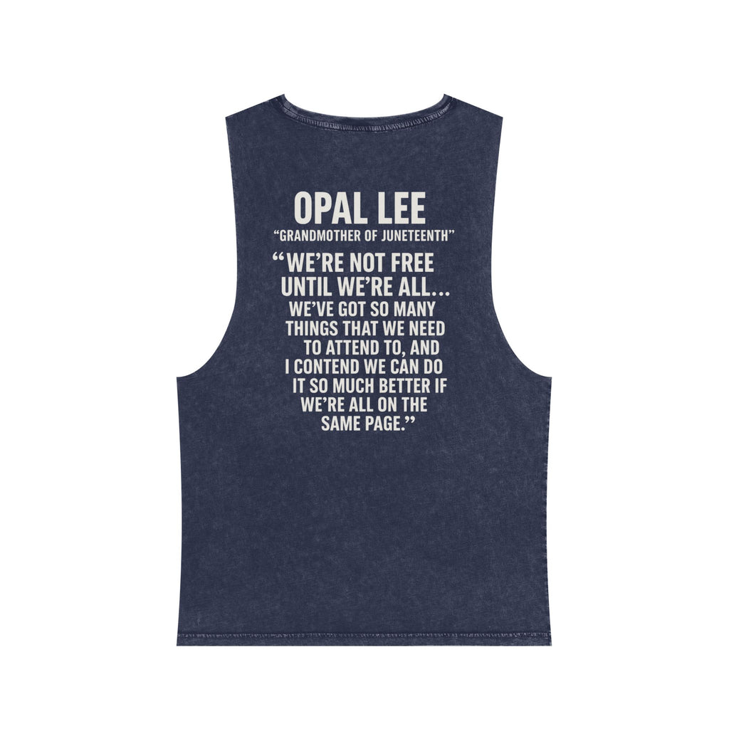 Juneteenth Stonewash Tank Top