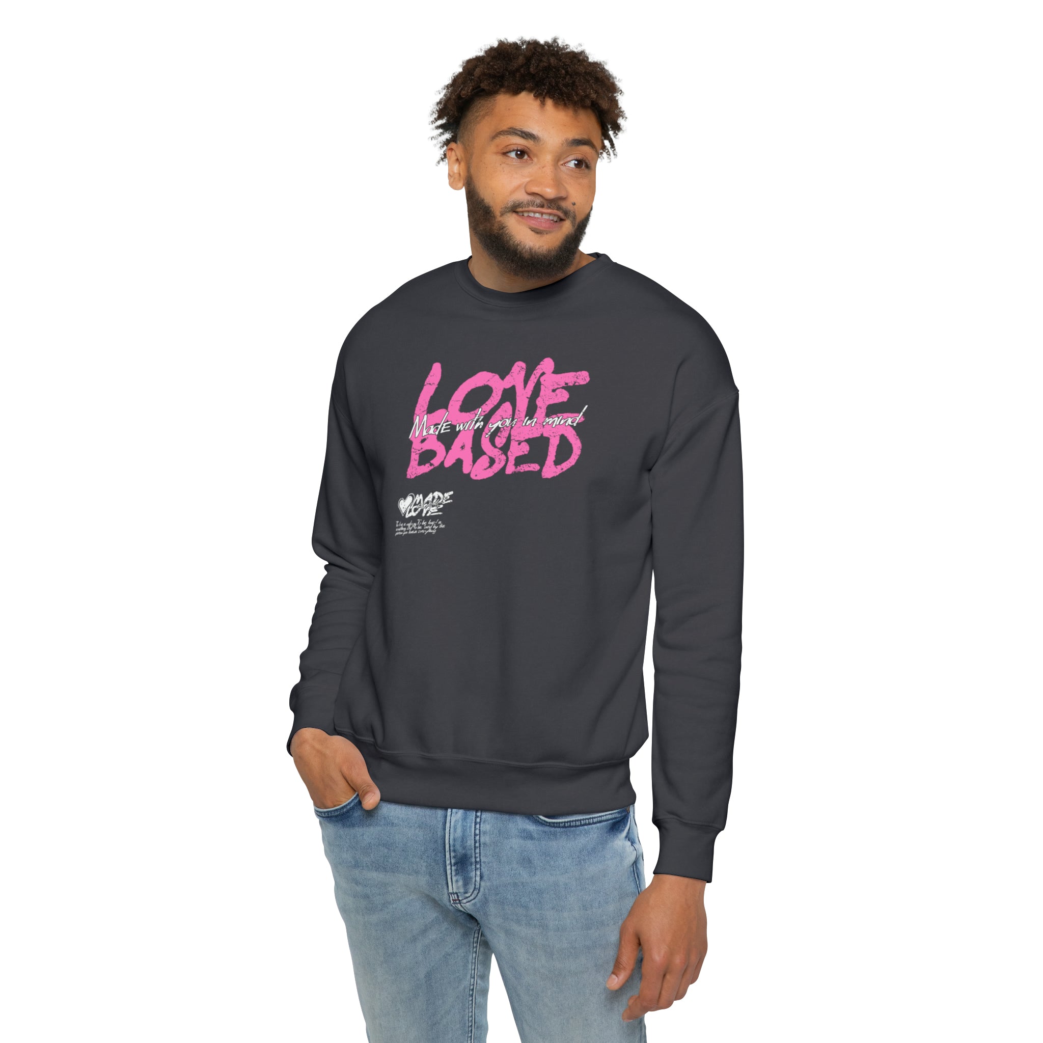 MEN'S LOVE BASED CREW NECK SWEATSHIRT