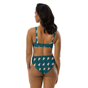 WOMEN'S RECYCLED HIGH-WAISTED BIKINI