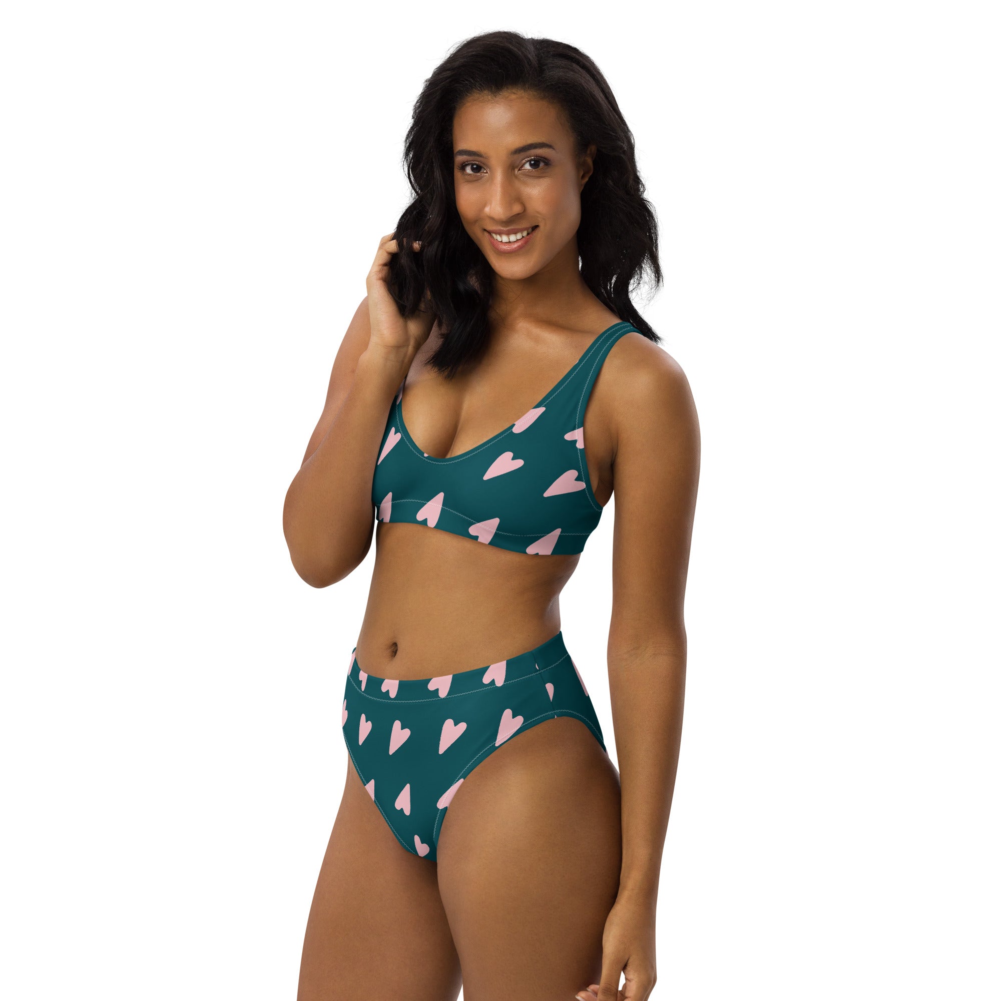 WOMEN'S RECYCLED HIGH-WAISTED BIKINI