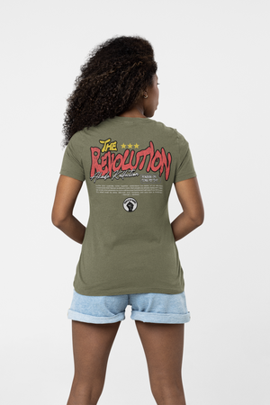 WOMEN'S THE BLACK WARRIORS ORGANIC COTTON T-SHIRT