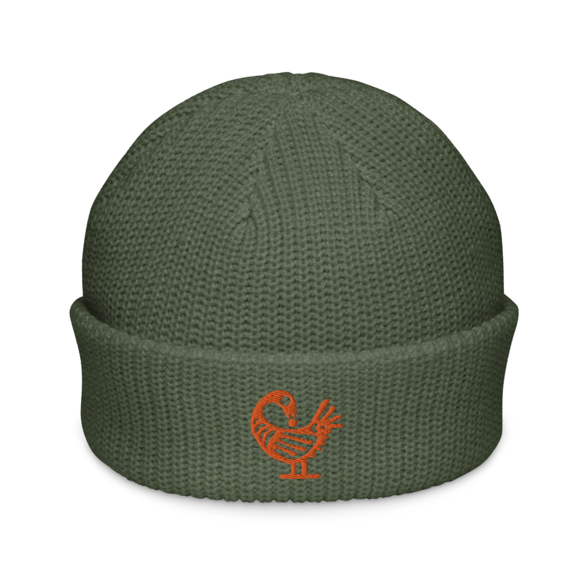 Akade Sankofa Bird Fisherman beanie