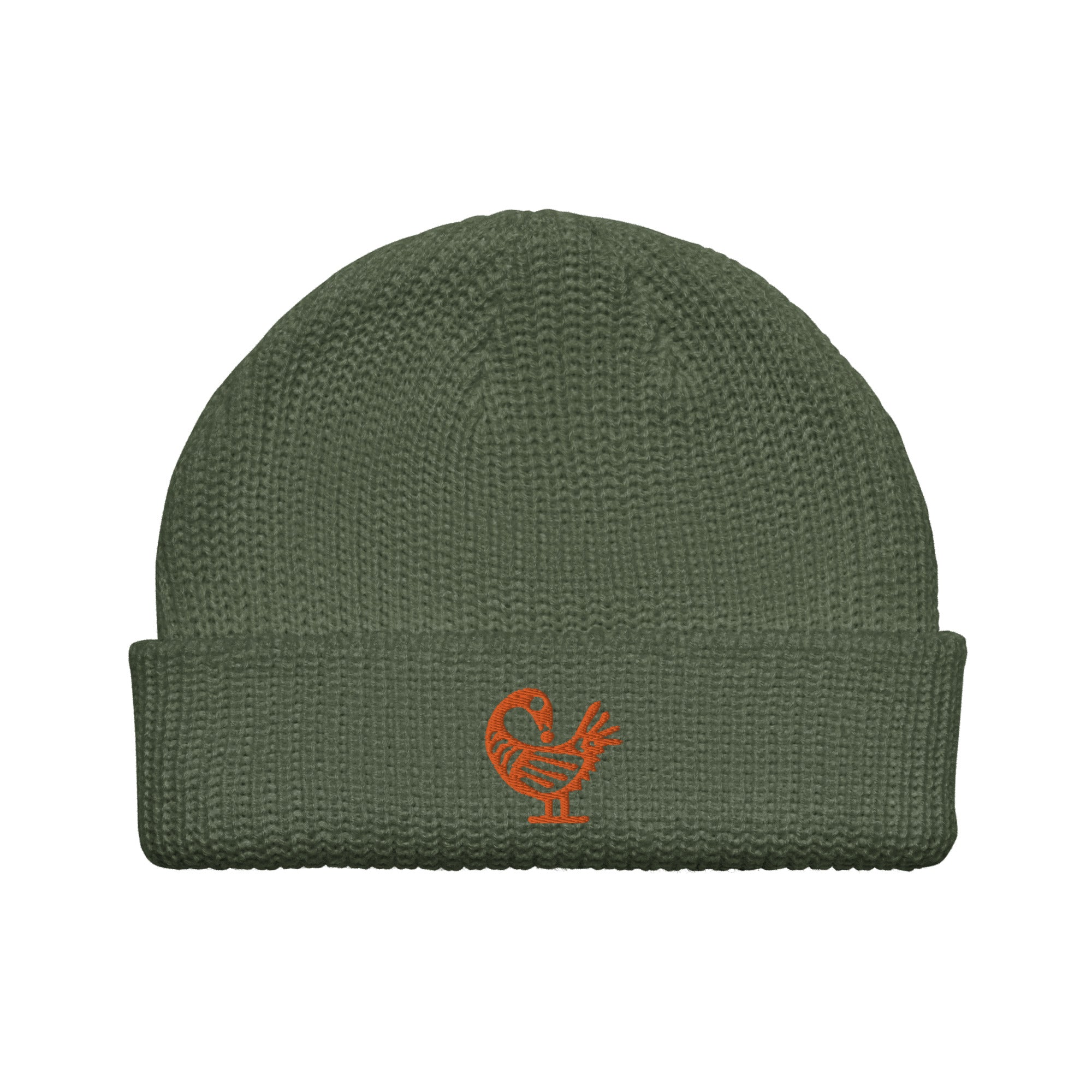 Akade Sankofa Bird Fisherman beanie