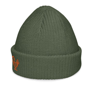 Akade Sankofa Bird Fisherman beanie