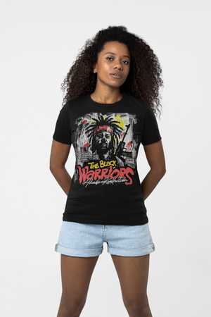 WOMEN'S THE BLACK WARRIORS ORGANIC COTTON T-SHIRT