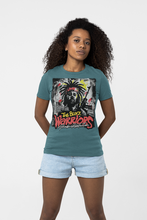 WOMEN'S THE BLACK WARRIORS ORGANIC COTTON T-SHIRT