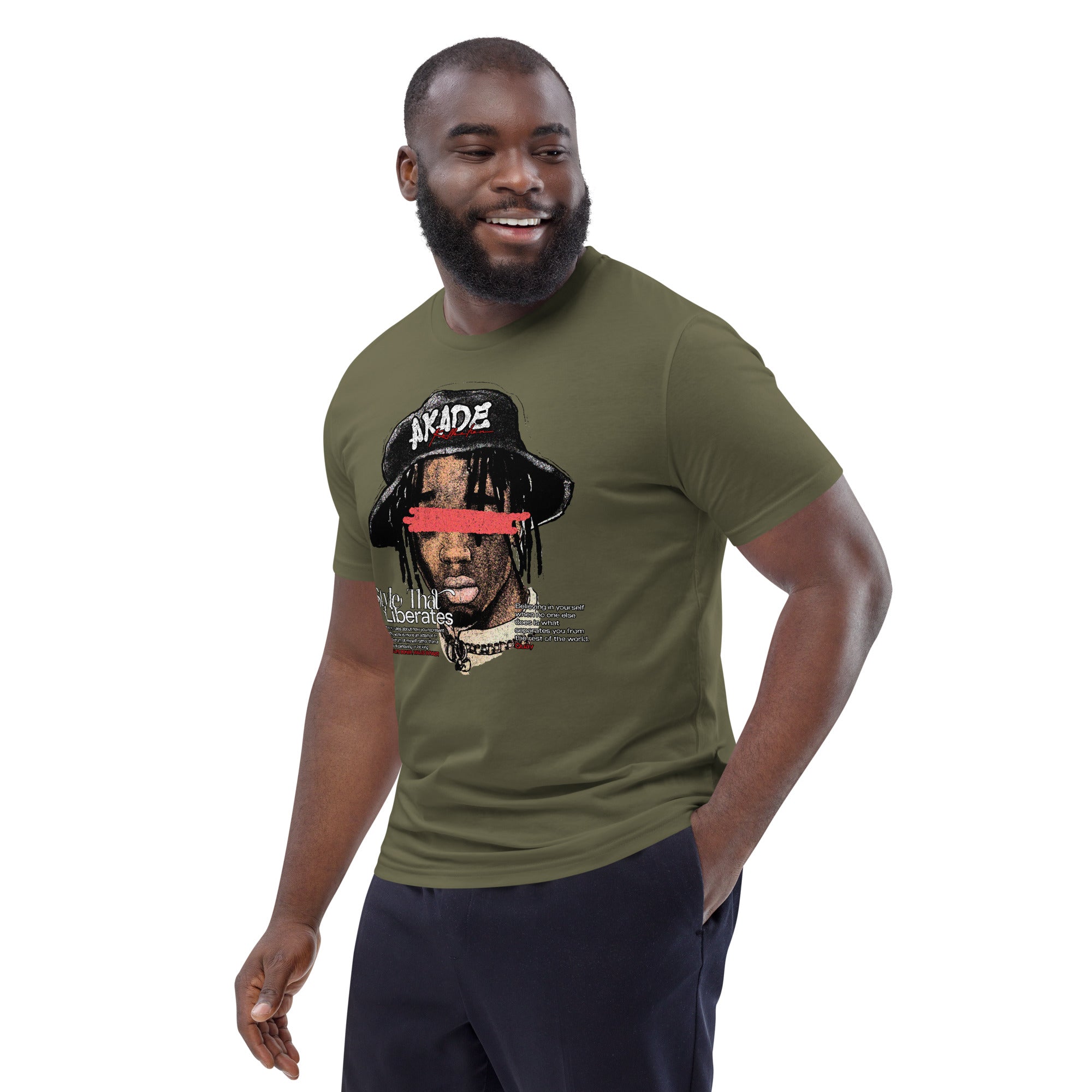 MEN'S MAN OF STYLE ORGANIC TEE