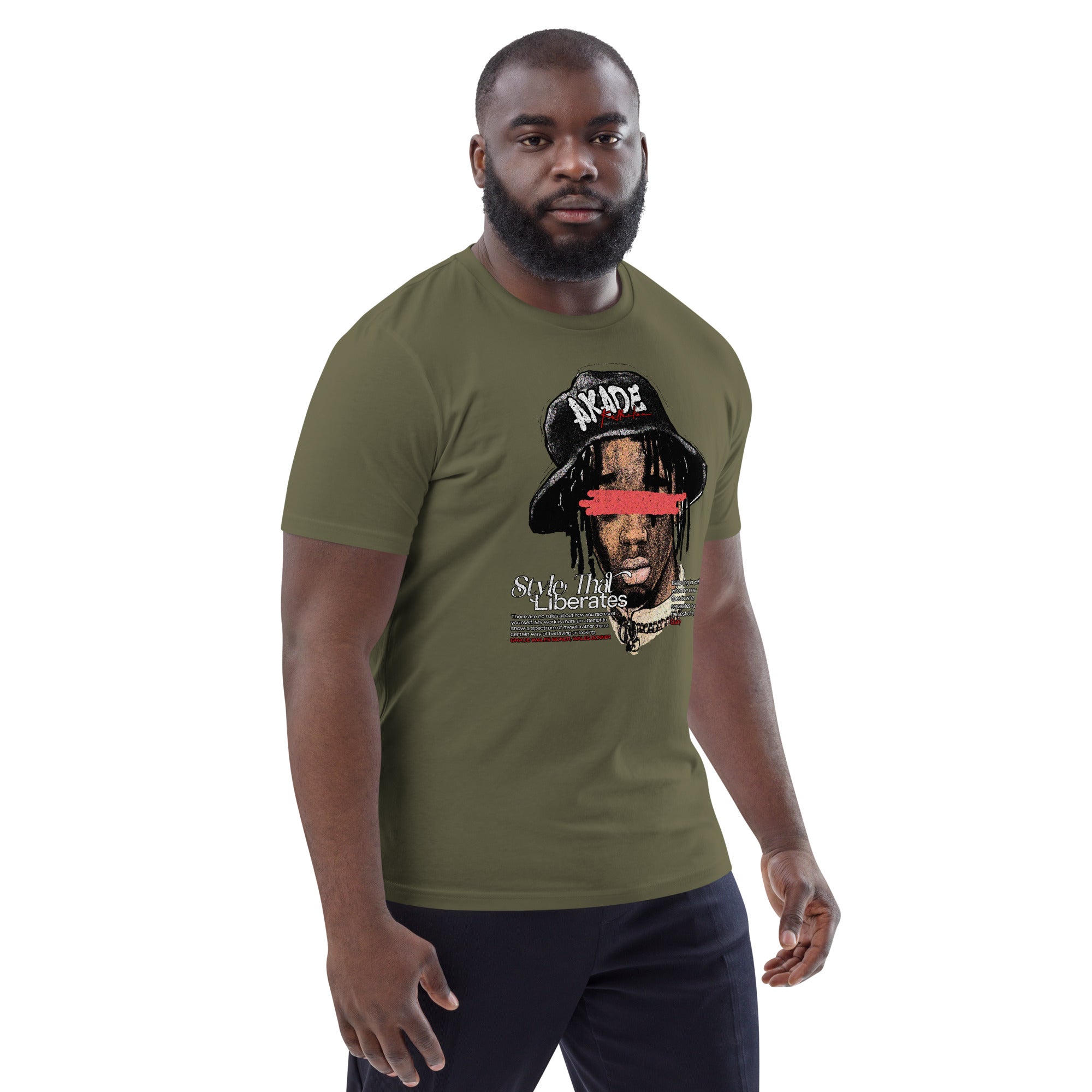 MEN'S MAN OF STYLE ORGANIC TEE